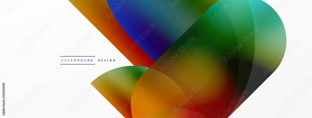 Obraz premium Circle geometric background. Metallic color shiny circles and round shapes. Vector Illustration For Wallpaper, Banner, Background, Card, Book Illustration, landing page