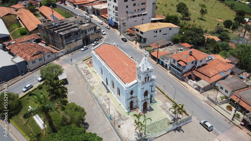 Foto Aerea Igreja em Rio Manso Minas Gerais