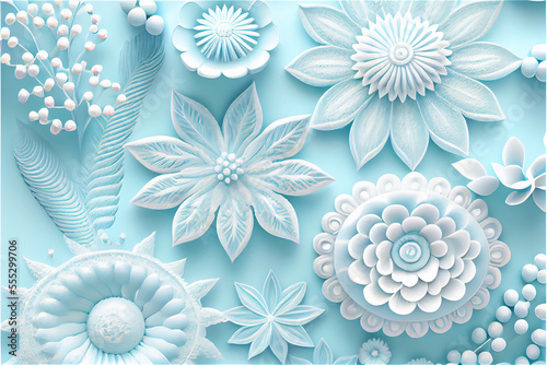 cute sweet baby blue decor ideal for baby shower backgrounds