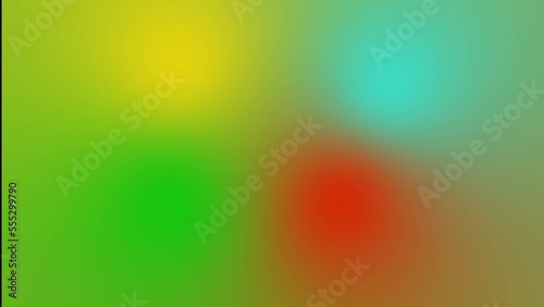  gradient background with four colors yellow  cyan  green and blue. smooth gradation. suitable for backgrounds  web design  banners  illustrations  and others.
