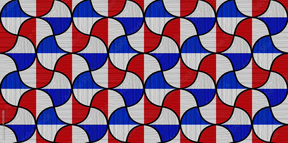 Fototapeta premium seamless colorful art design wood texture wall tiles for decor.