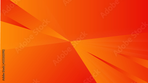 Abstract vibrant background. Geometric shapes, Orange minimal design. Digital modern tech, futuristic geometrical abstract backdrop or wallpaper vector illustration
