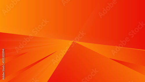Abstract vibrant background. Geometric shapes, Orange minimal design. Digital modern tech, futuristic geometrical abstract backdrop or wallpaper vector illustration