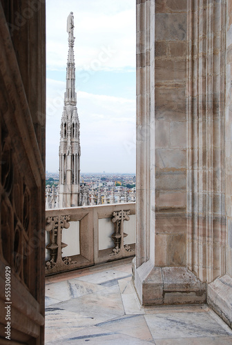 ミラノのドゥオモ内部