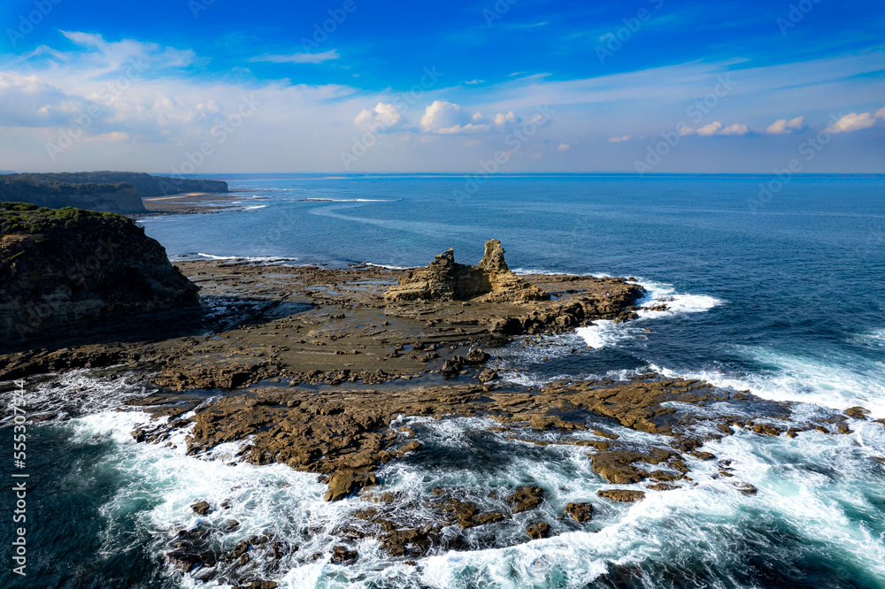 view of the coast of the sea