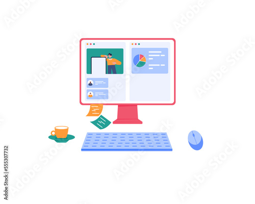 Computer for video review and work