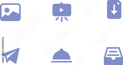 checkmark icon set. man, talk bubble, shield, house, tv glass, sign icon. search glass. gear file folder flat icon design. user icon design