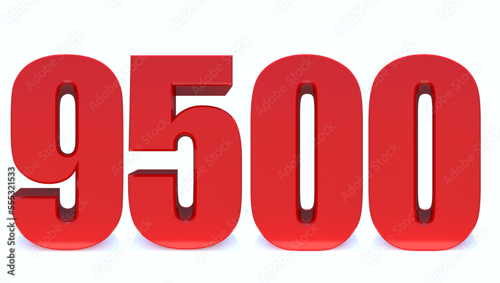 9500 number 9500 number