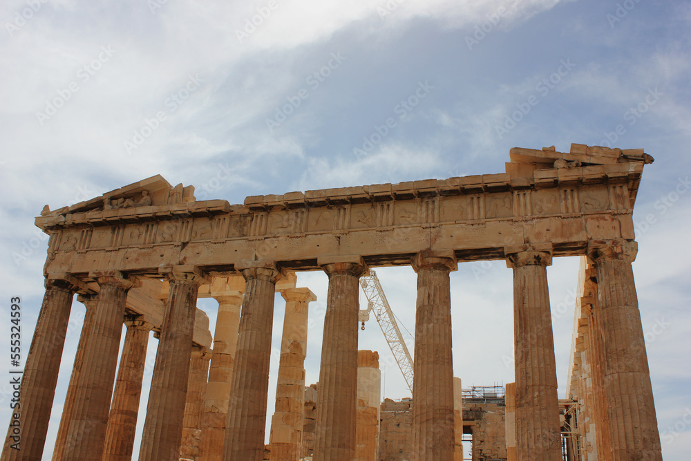 Obraz premium Parthenon temple, Acropolis in Athens, Greece