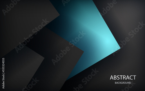 blue background overlap dimension grey vector illustration message board for text and message design modern website