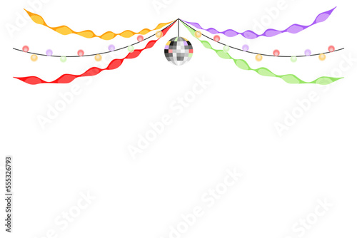 Rainbow Paper Decor
