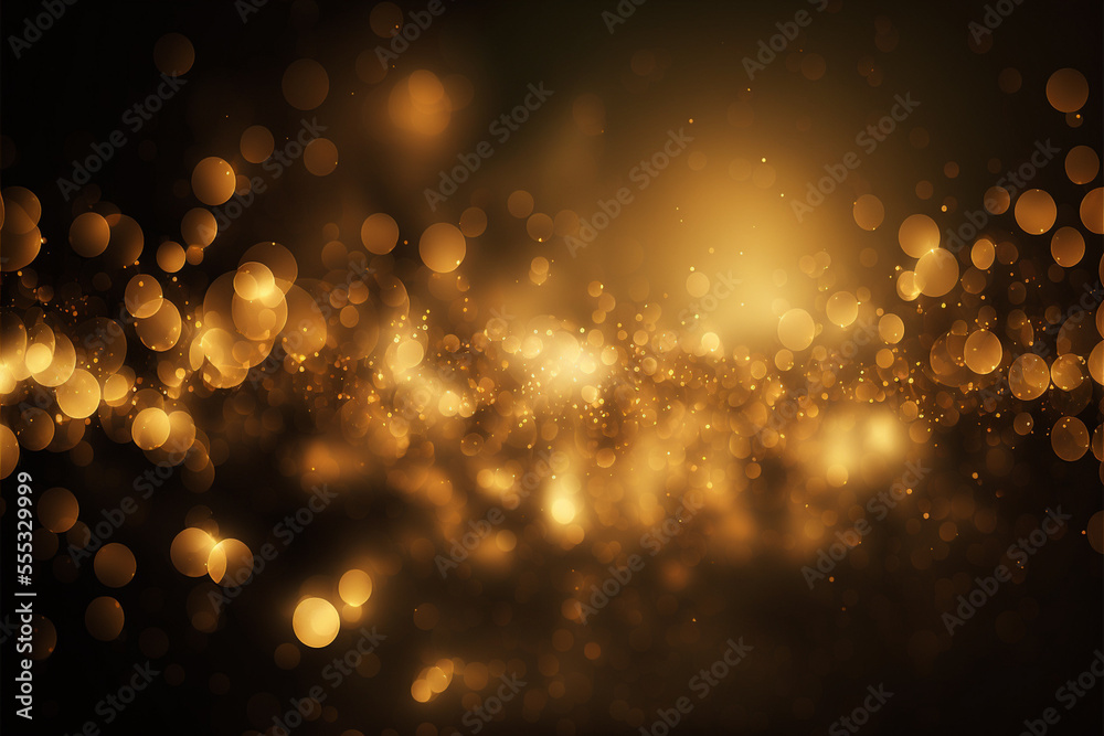 Magic sparkling Christmas background of bokeh lights Magic sparkling Christmas background of bokeh lights