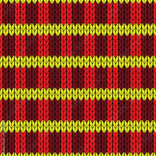 fabric pattern red and yellow outfit in seamless pattern, fabric, nordic fabric, cloth, paper
