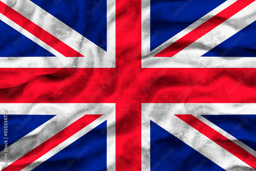 National flag of United Kingdom. Background with flag of United Kingdom. National flag of United Kingdom. Background with flag of United Kingdom.