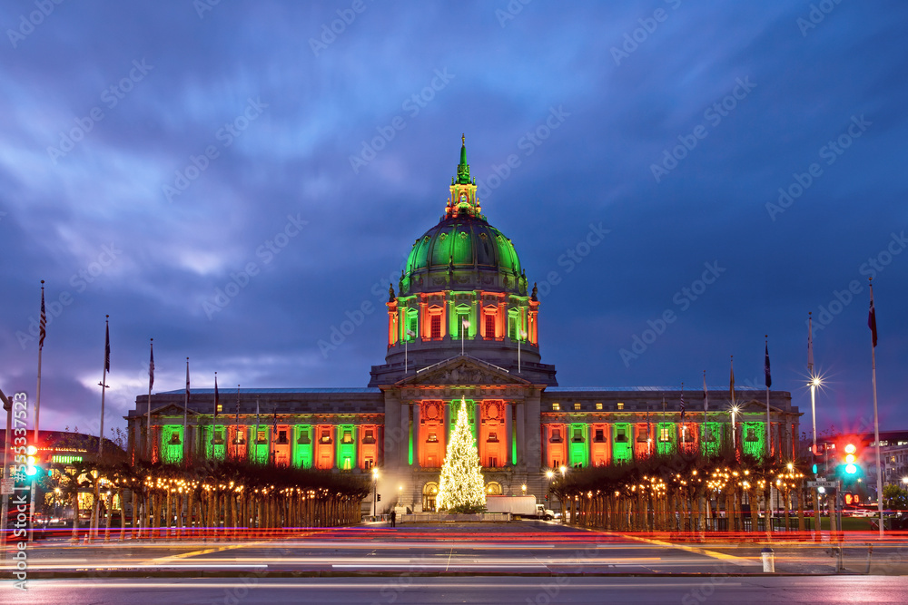 Obraz premium San Francisco City Hall, California