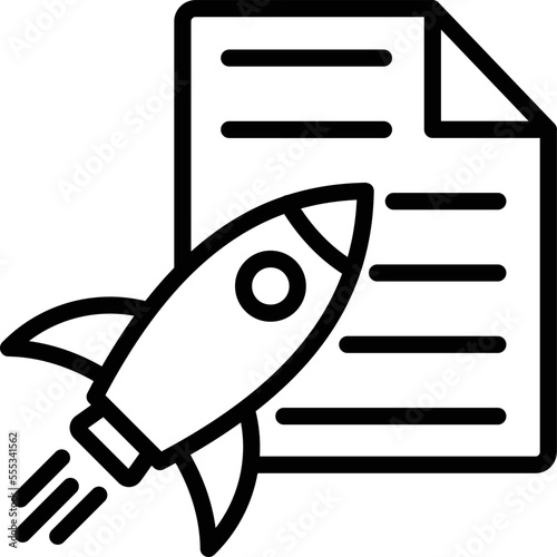 Rocket Requirement Vector Icon

