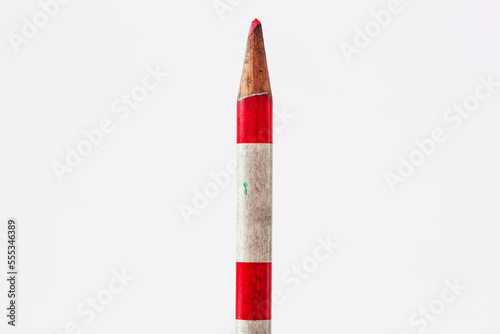 a pencil in a white background