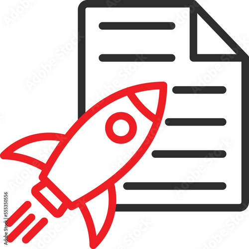 Rocket Requirement Vector Icon
