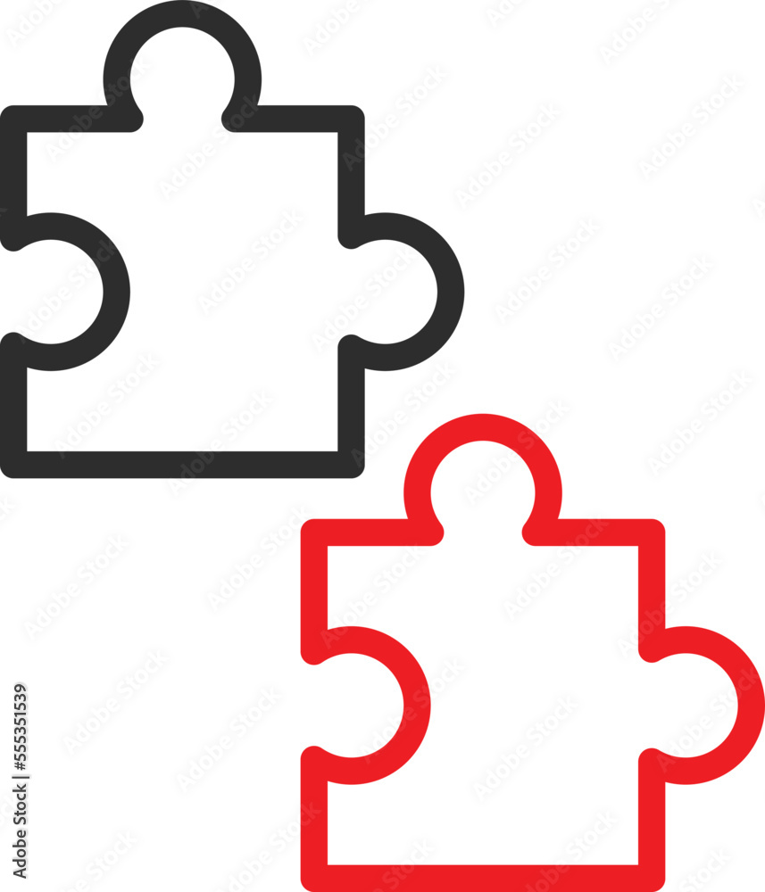 Puzzle Vector Icon
