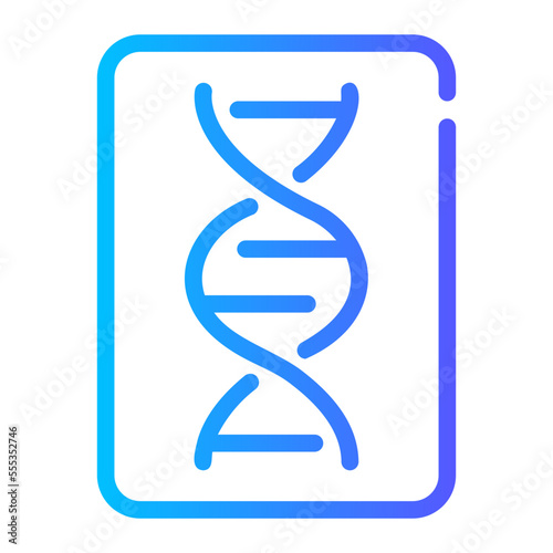 genetic gradient icon