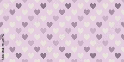 Pink background with valentine hearts. Seamless pattern for print and decor. Suitable for textiles and packaging, seamless prints.