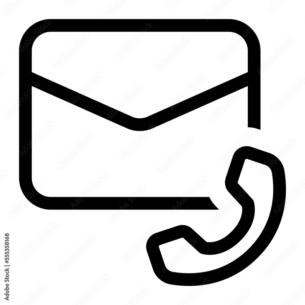 mail phone icon