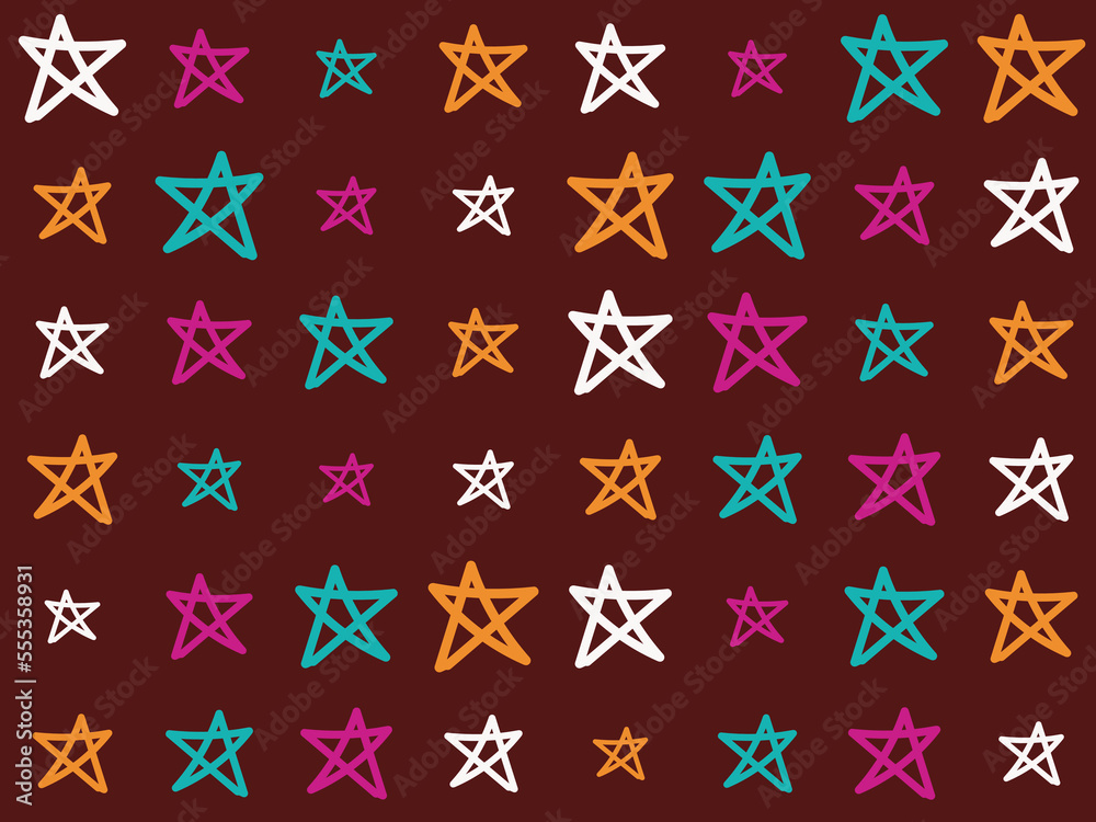 Freehand Star Drawing Aztec fabric Seamless Pattern Design Uzbek ikat-traditional silk product in Uzbekistan and Central Asia, Freehand Star Drawing Aztec fabric Seamless Pattern Design Uzbek ikat-traditional silk product in Uzbekistan and Central Asia,