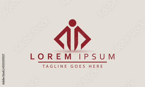 Social community group of people vector icon or logo