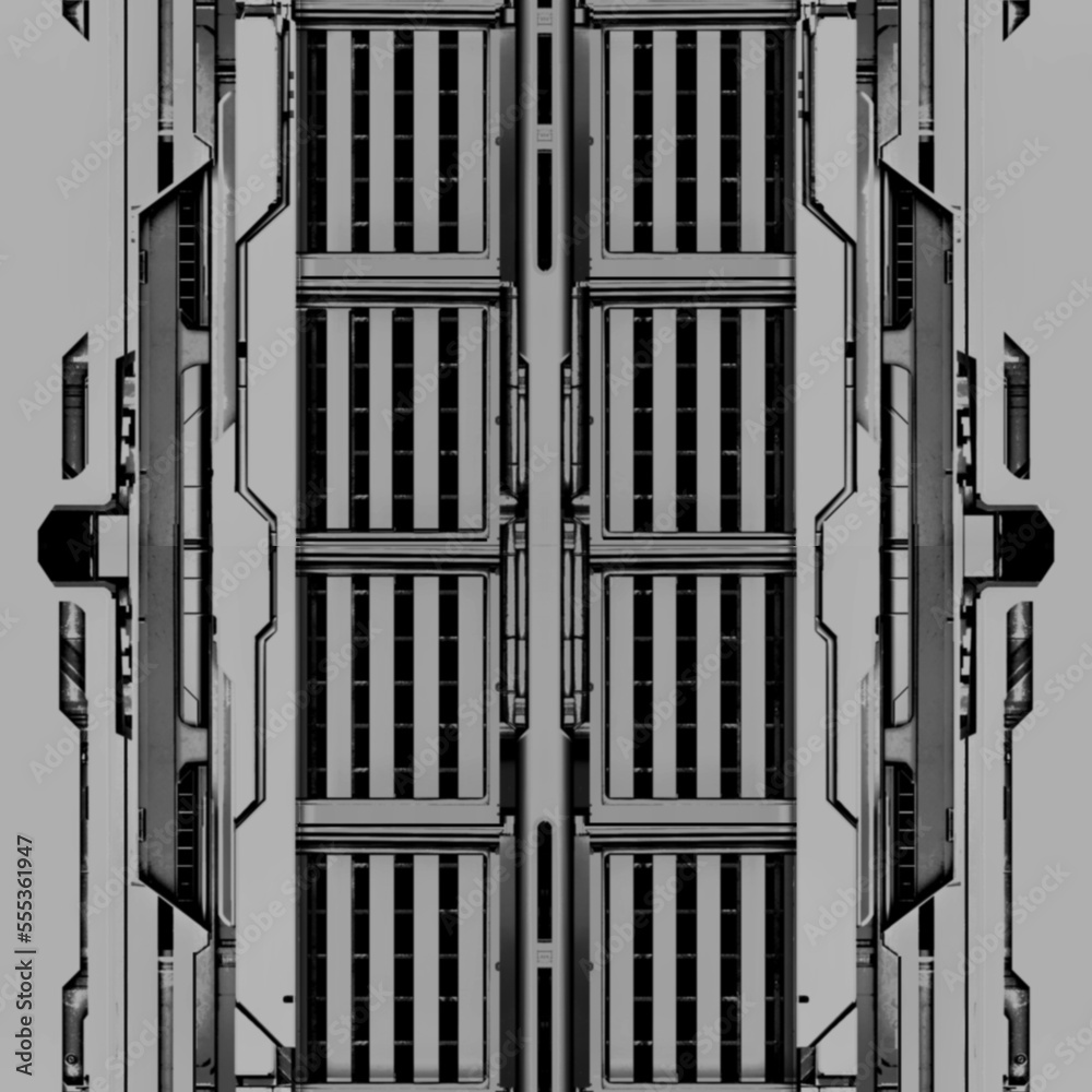 Obraz premium Sci-Fi Ceiling