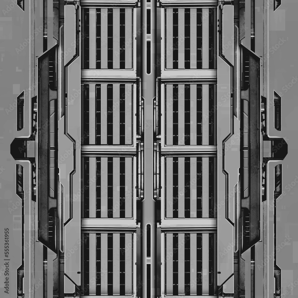 Obraz premium Sci-Fi Ceiling