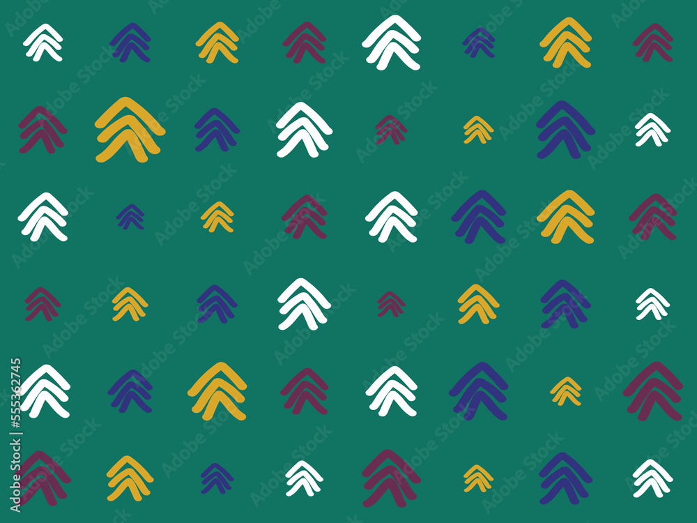 Freehand Line Aztec print fabric Seamless Pattern Design Geometric African American oriental traditional vector illustrations. Embroidery style.