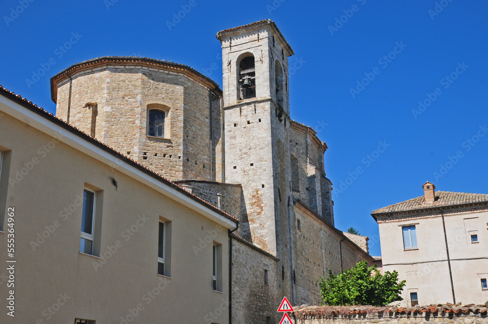 Cingoli, il Balcone sulle Marche -  la chiesa di San Domenico