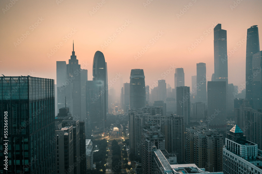 Obraz premium guangzhou city