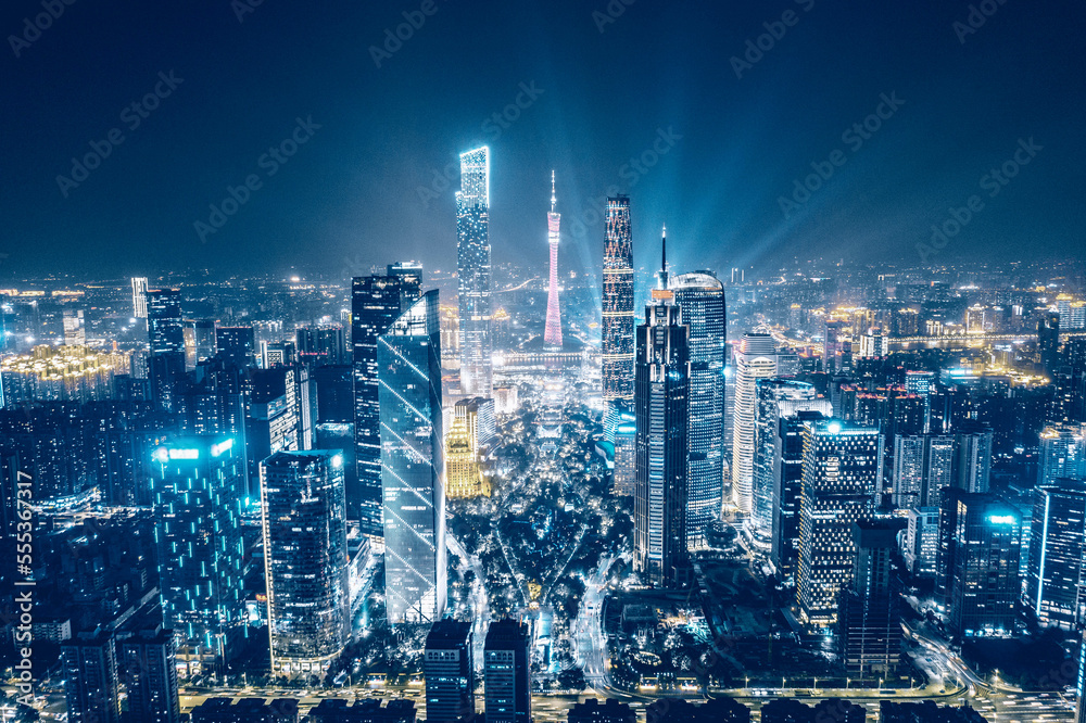 Fototapeta premium guangzhou city