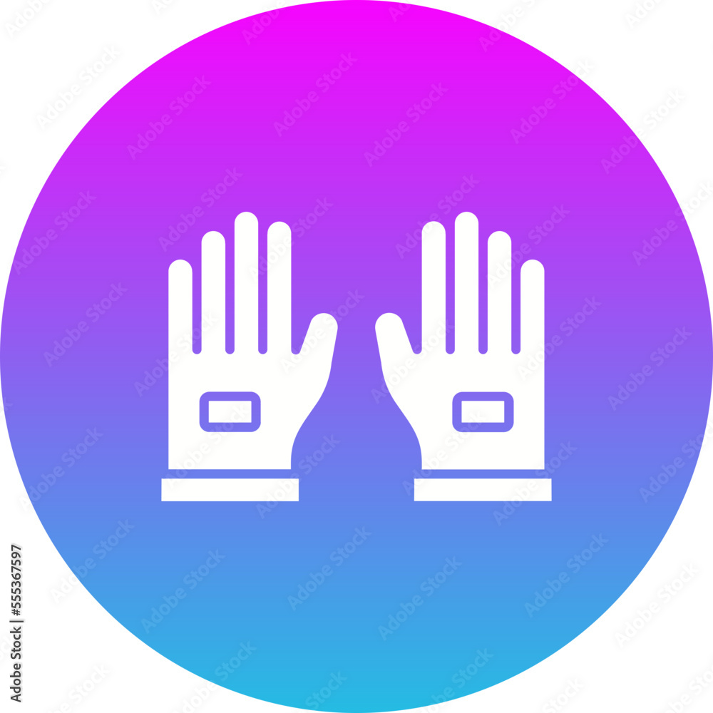 Obraz premium Rubber Gloves Icon