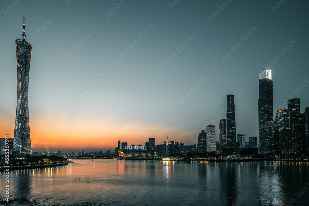 Obraz premium guangzhou city
