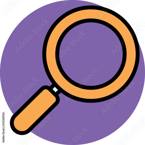 Magnifier Vector Icon
