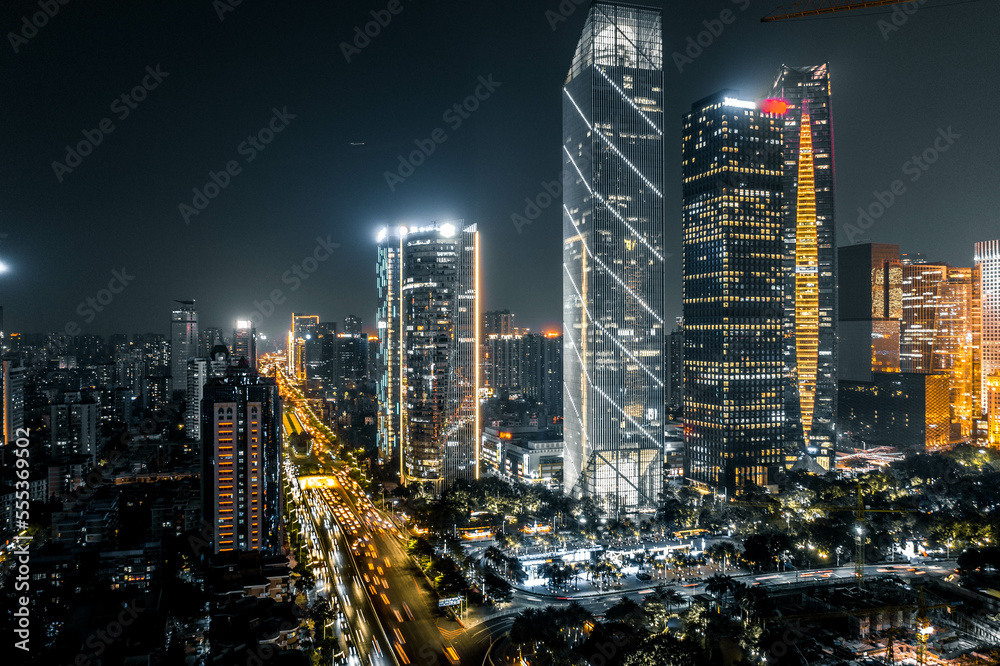 Obraz premium guangzhou city