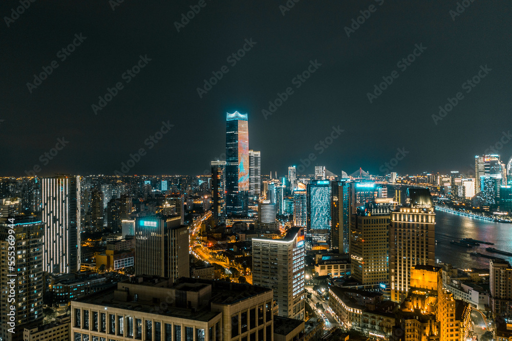 Naklejka premium shanghai city