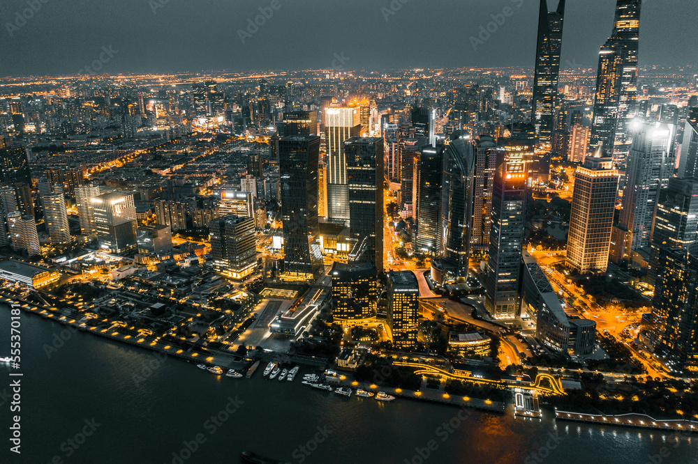 Naklejka premium shanghai city