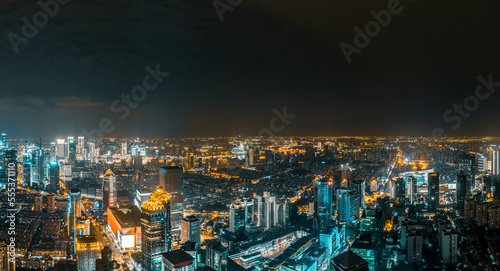 Canvas Print shanghai city