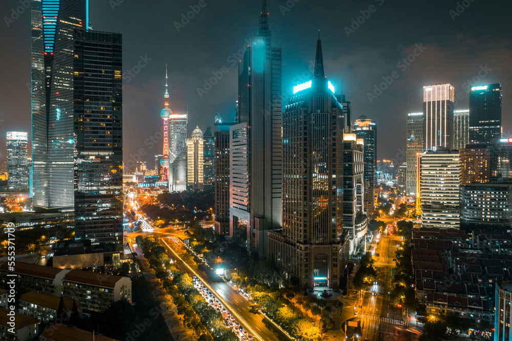 Fototapeta premium shanghai city