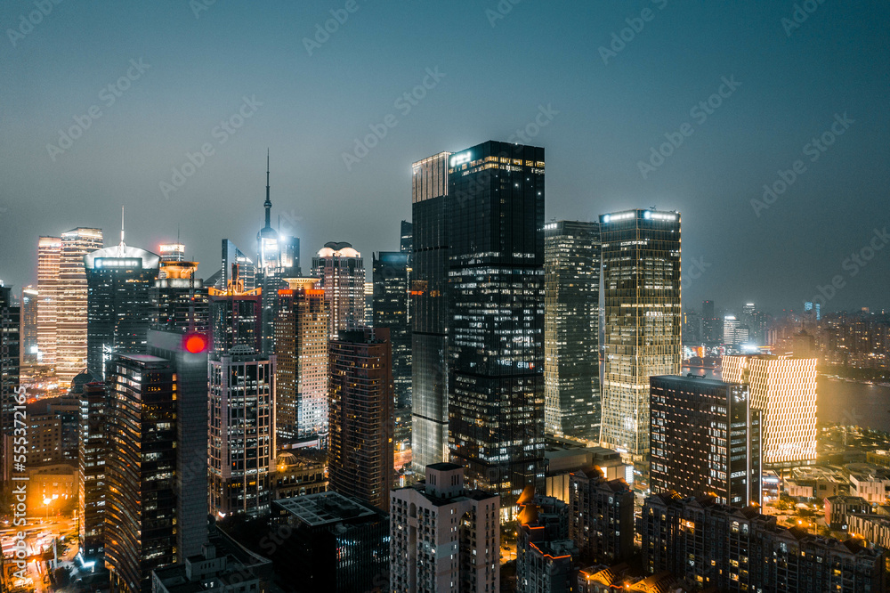 Naklejka premium shanghai city