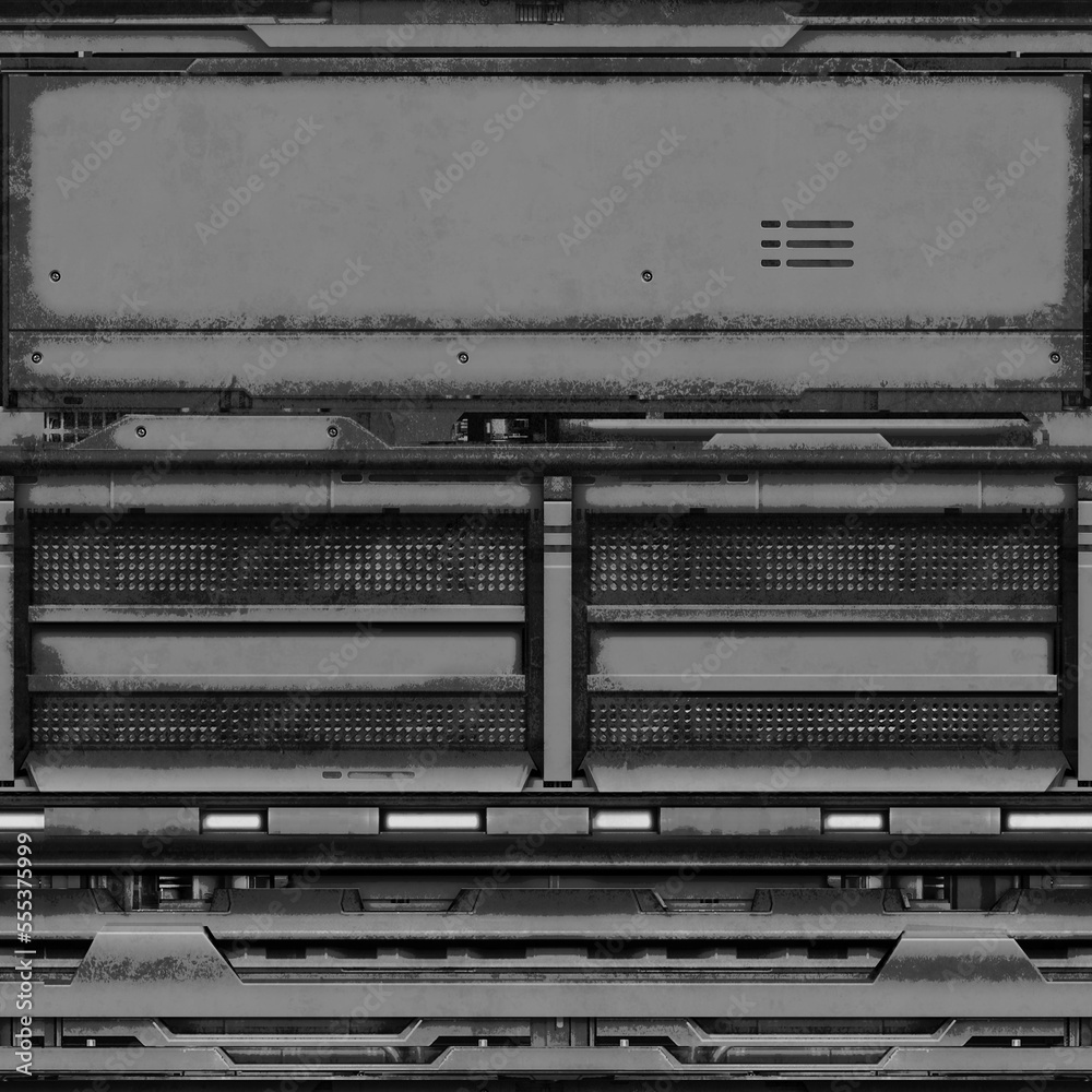 Obraz premium Science-Fiction Wall