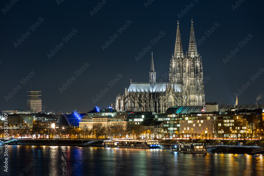 Cologne Cathedral at Night