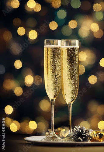 Two Glasses of Champagne (G...