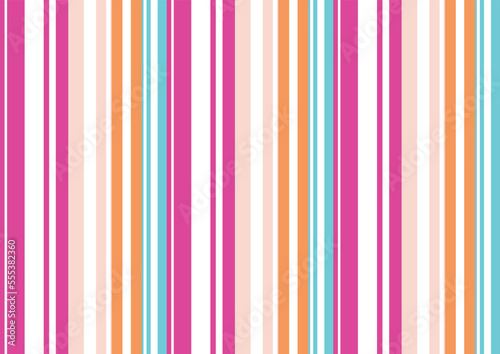 Striped vector Seamless pattern, striped fabric prints A symmetrical stripe pattern with small-scale, vertical awning stripes, similar to the stripes on a candy stick.