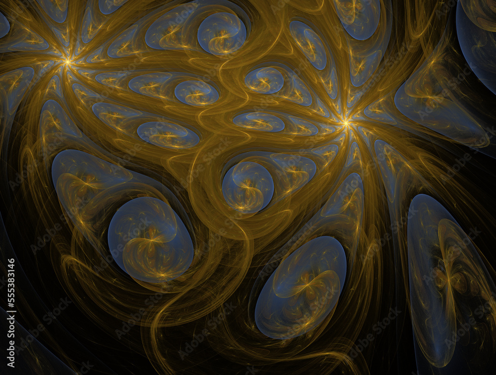 Imaginatory fractal abstract background Image