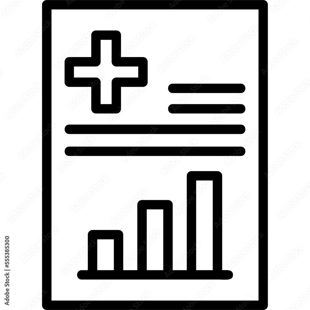 Obraz premium Report Icon