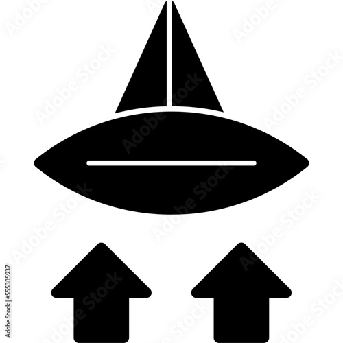 Convex Lens Icon